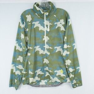 Stio Second Light Pullover Womens Large Lightweight Windbreaker Camo Outdoor